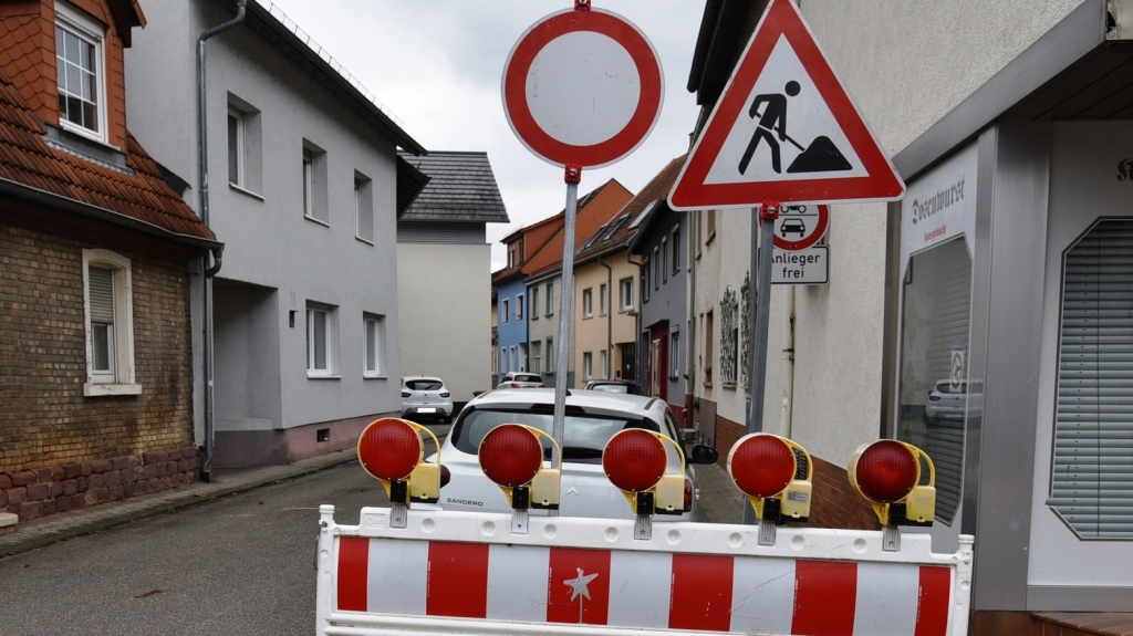  Die Einfahrt in die Sofienstraße von der Mozartstraße und der Heidelberger Straße werden ab dem 12. November gesperrt.