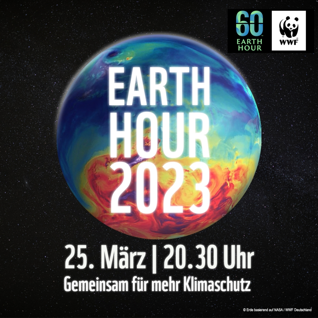 Motiv der Earth Hour 2023 © WWF Deutschland