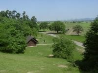 Feldherrnhügel Feldherrnhügel bei der Grillhütte Blick in den Odenwald